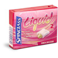 Chewing gum gusto fragola e lime senza zucchero