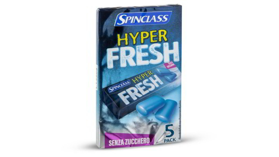 Chewing gum hyper fresh 5 pack