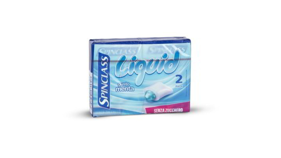Chewing gum liquid menta senza zucchero