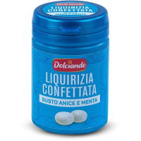 Liquirizia confettata gusto anice e menta