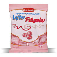 Caramelle ripiene al gusto latte fragola