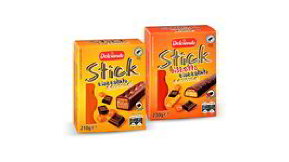 Barretta chocostick caramello/biscotto