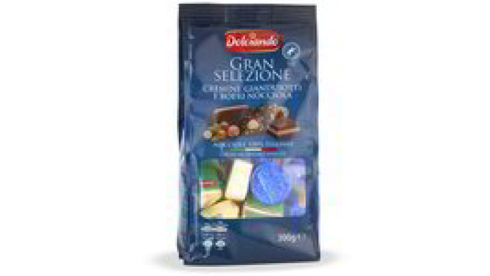 Cioccolatini cremini, gianduiotti e boeri nocciola