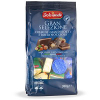 Cioccolatini cremini, gianduiotti e boeri nocciola