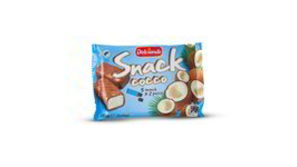 Snack di cioccolato ripieni con cocco