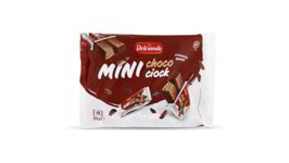 Snack mini wafer choco ciock