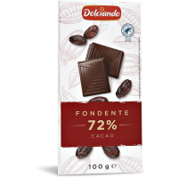Tavoletta cioccolato extra fondente 72%