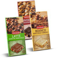 Tavoletta di cioccolato vari gusti