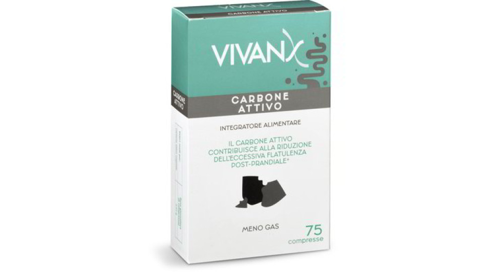 Carbone attivo 75 compresse
