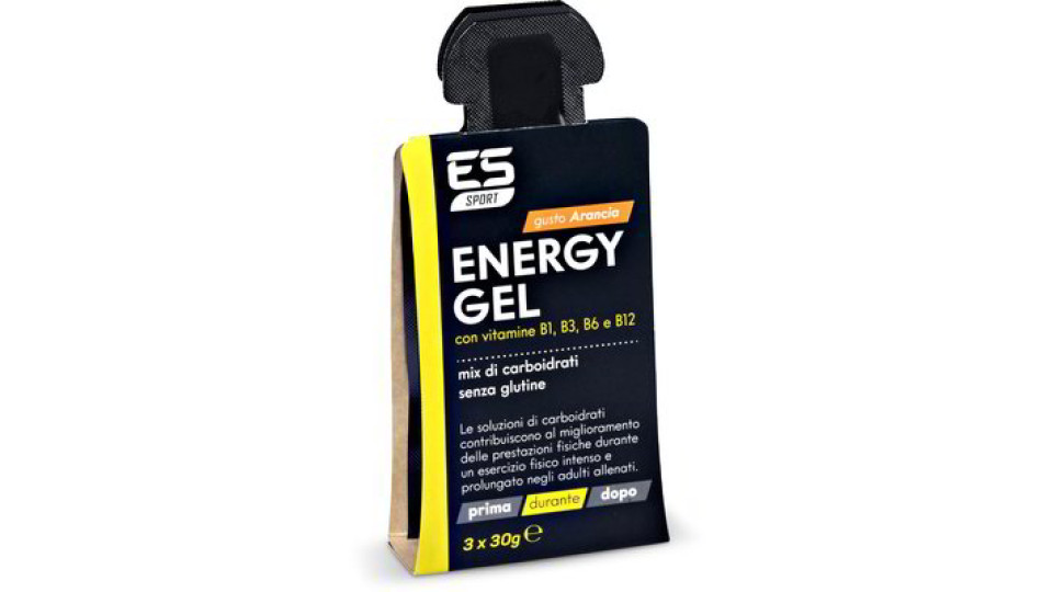 Gel energetico gusto arancia