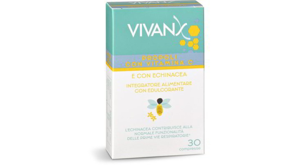 Integratore Propoli con vitamina C ed Echinacea 30 compresse