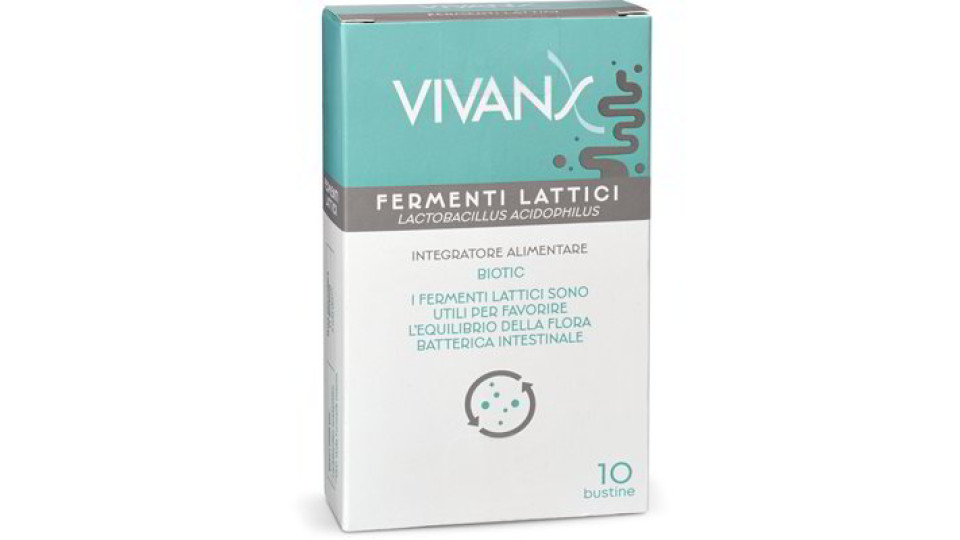 Integratore alimentare fermenti lattici 10 bustine