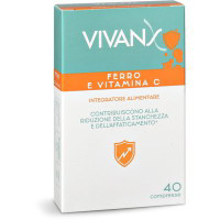 Integratore alimentare ferro + vitamina C 40 compresse
