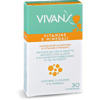 Integratore vitamine e minerali 30 compresse
