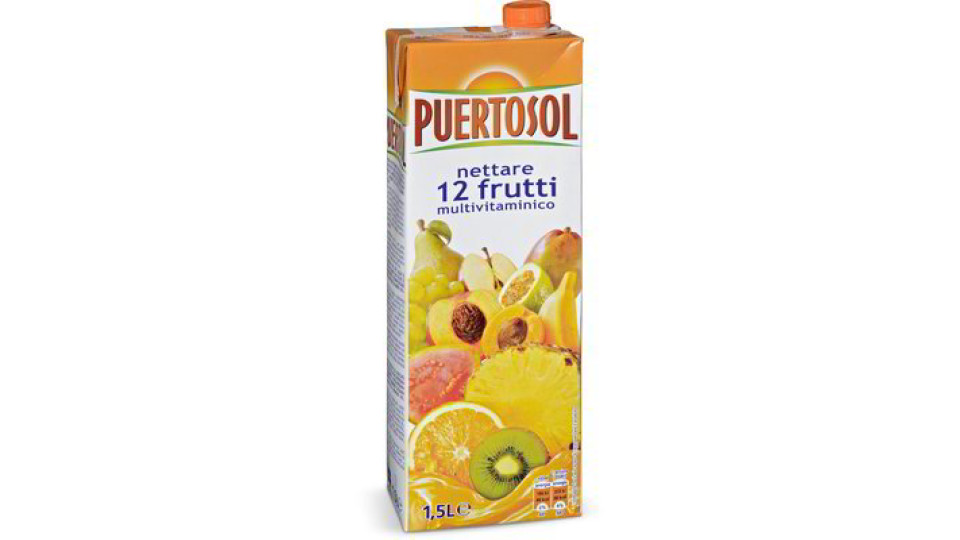 Bevanda nettare multivitaminica con 12 frutti