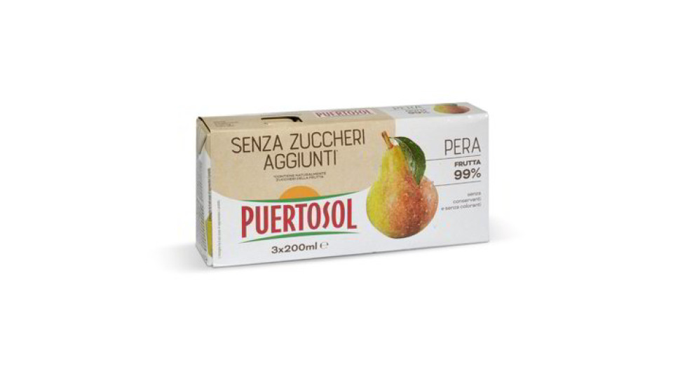 Succo alla pera senza zuccheri aggiunti*