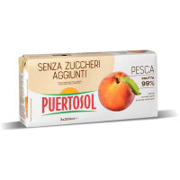 Succo alla pesca senza zuccheri aggiunti*