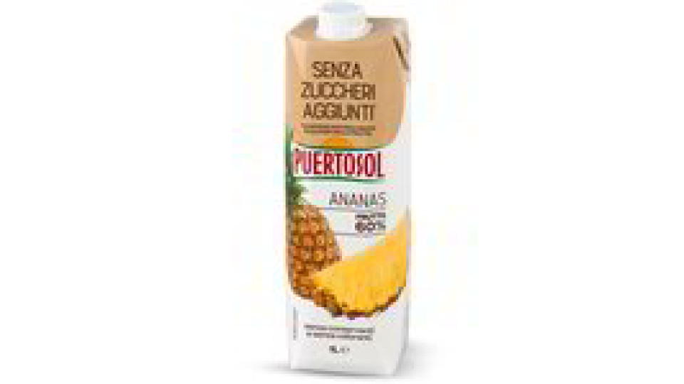 Bevanda ananas senza zuccheri aggiunti*