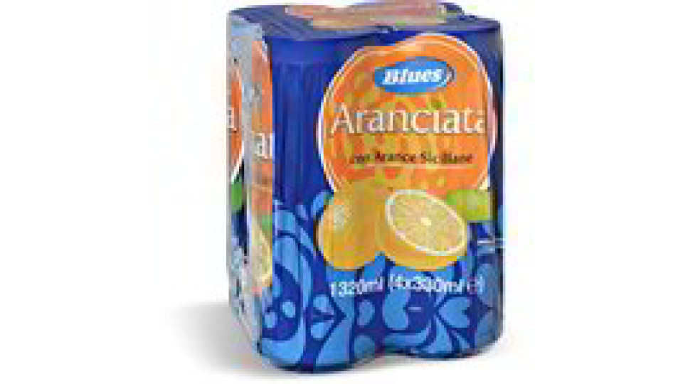 Aranciata in lattina
