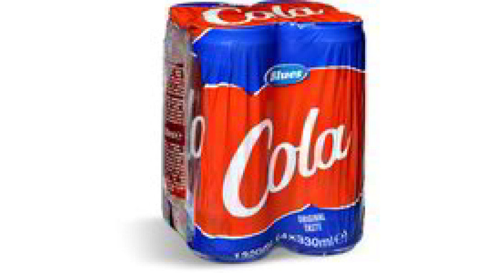 Bevanda cola in lattina