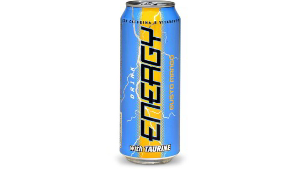 Bevanda energy drink gusto mango