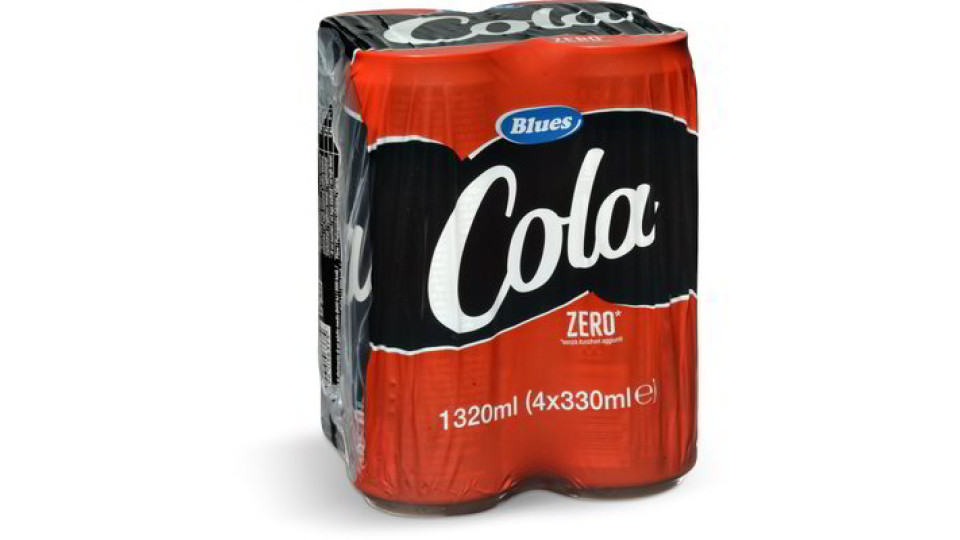 Bibita cola zero* in lattina
