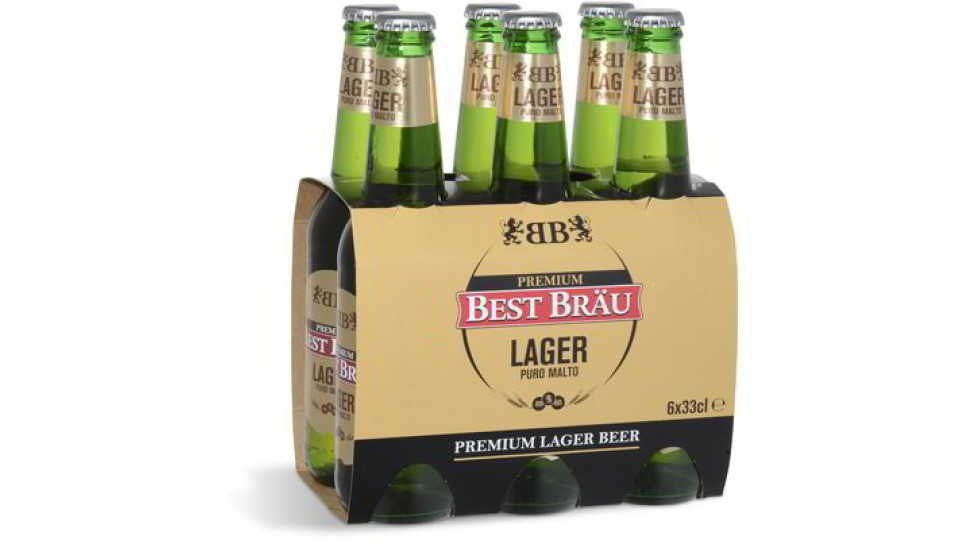 Birra Best Bräu Lager puro malto
