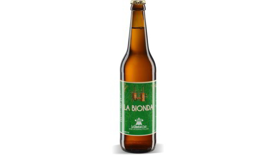 Birra artigianale italiana "La Bionda"