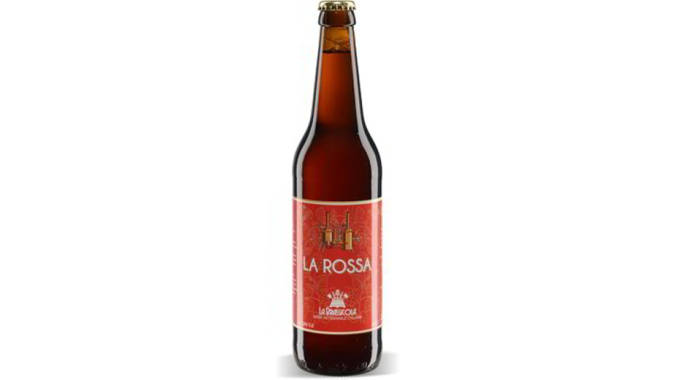 Birra artigianale italiana "La Rossa"