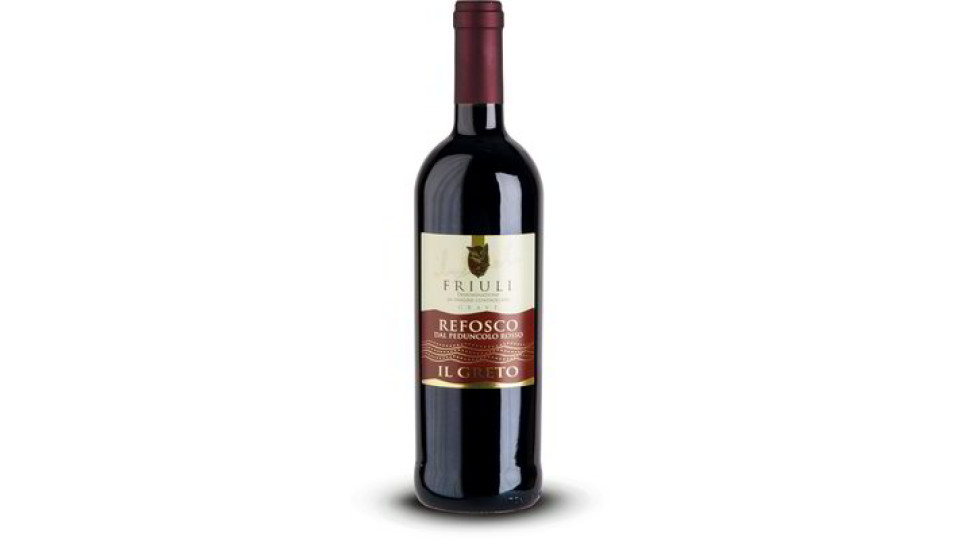 Vino Refosco dal Peduncolo rosso DOC Friuli