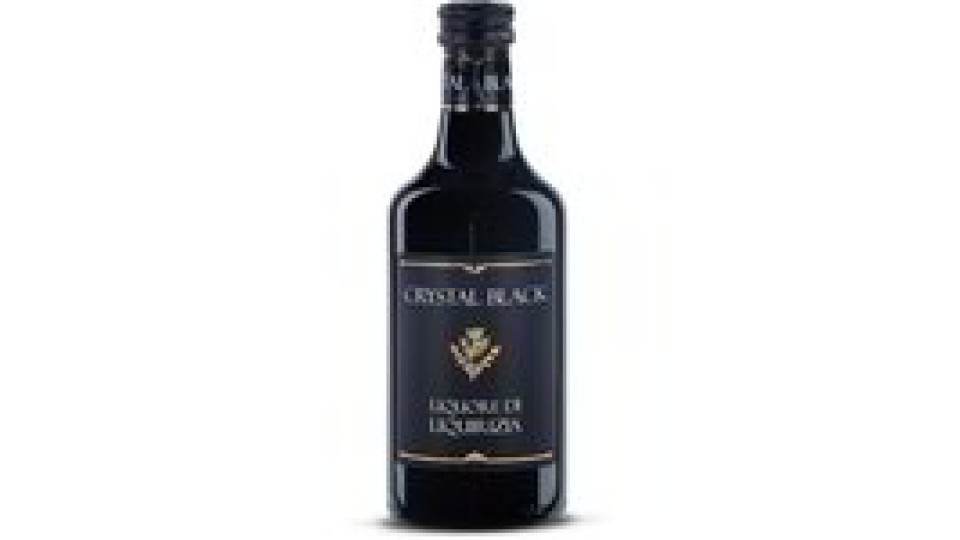 Liquore alla liquirizia "Crystal black"