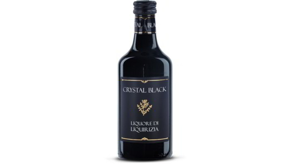 Liquore alla liquirizia "Crystal black"