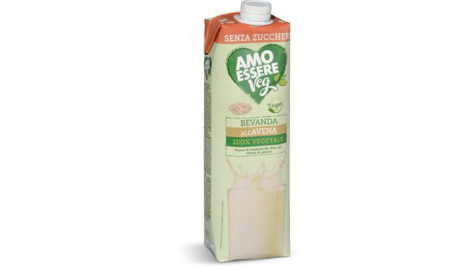 Bevanda all'avena senza zuccheri