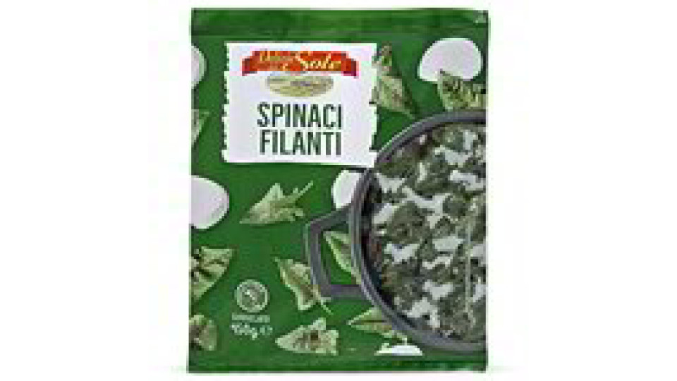 Spinaci filanti surgelati