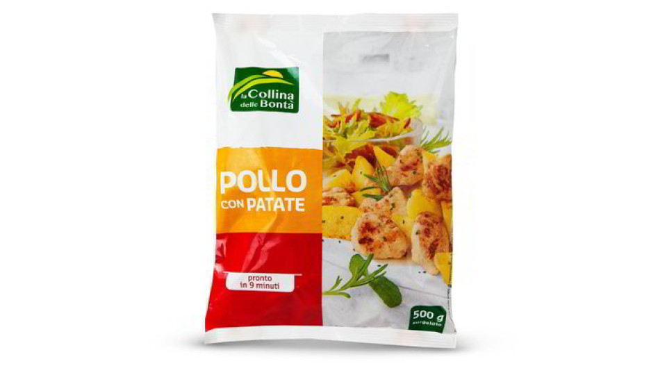 Pollo con patate surgelato