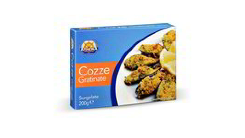 Cozze gratinate surgelate