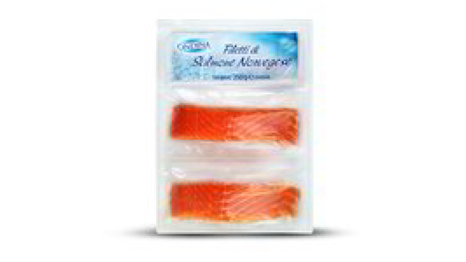 Filetti di salmone norvegese surgelati