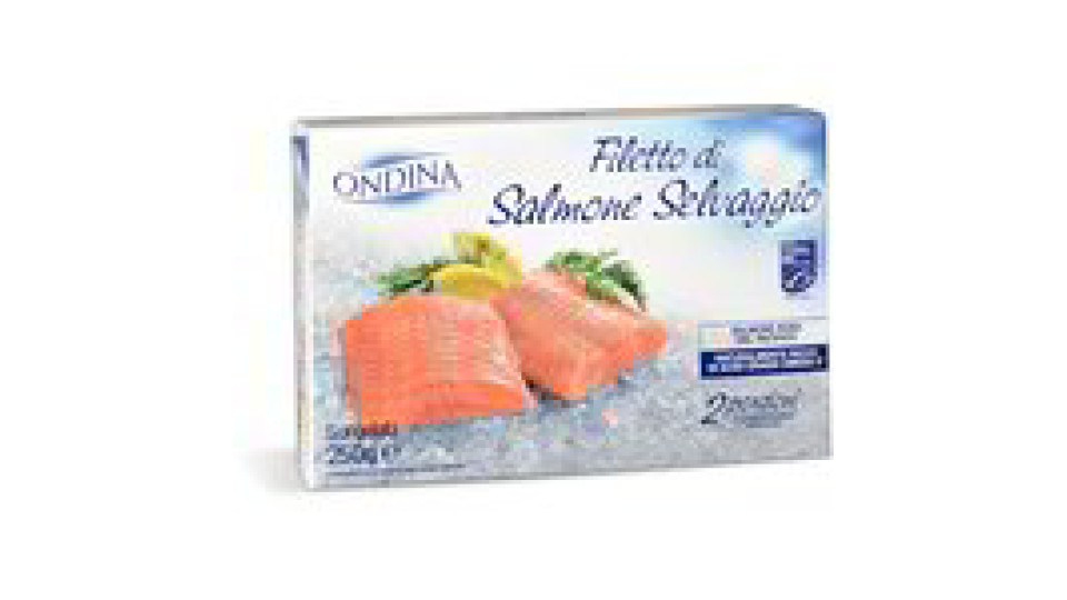 Filetto di salmone selvaggio surgelato
