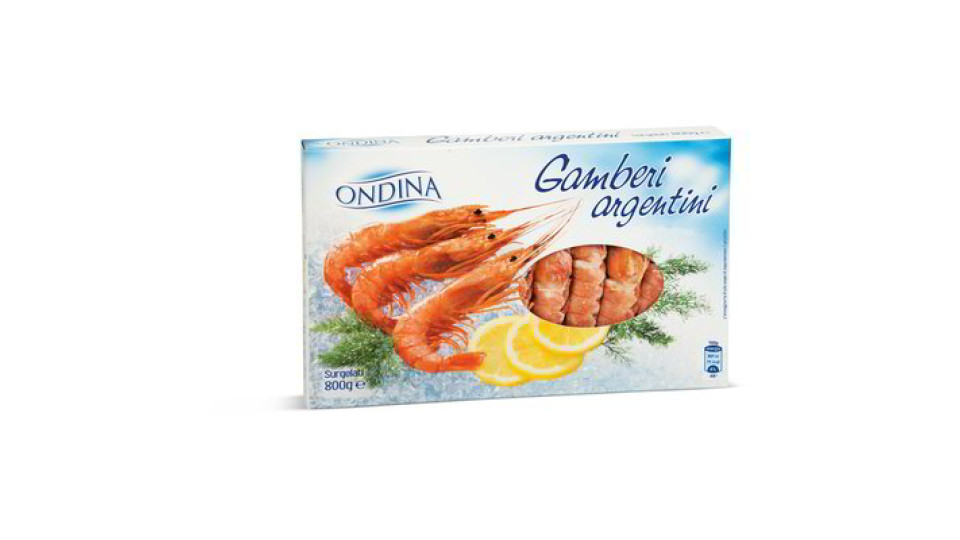 Gamberi argentini surgelati