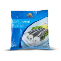 Merluzzetti puliti surgelati