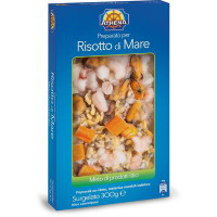 Preparato per risotto di mare surgelato
