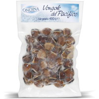 Vongole del Pacifico con guscio surgelate