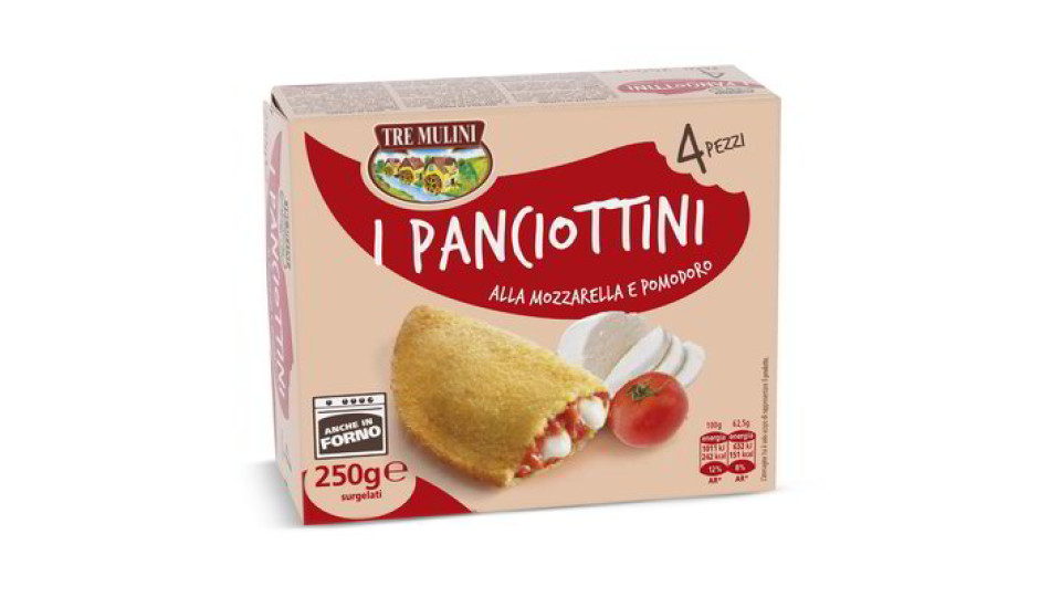 Panciottini al pomodoro e mozzarella 4 pezzi