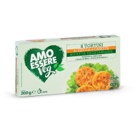 Tortini di zucca e carote surgelati 8 pezzi