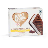 Biscotti gelato alla vaniglia senza glutine 6 pezzi