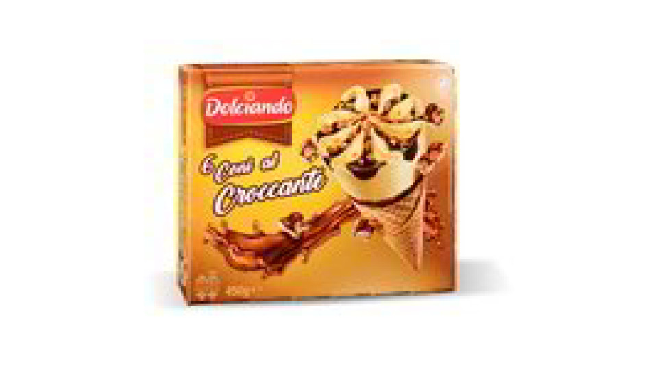 Coni gelato al croccante 6 pezzi