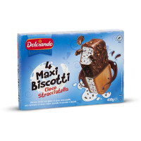 Gelati maxi biscotti cioco-stracciatella 4 pezzi