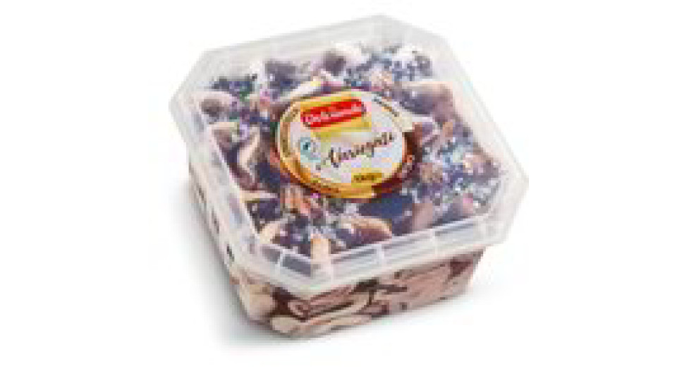 Vaschetta di gelato gusti variegati panna/cacao/caffè/stracciatella