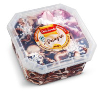 Vaschetta gelato i variegati mascarpone/nocciolato/spagnola/stracciatella