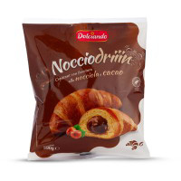 Croissant con farcitura alla nocciola e cacao surgelati